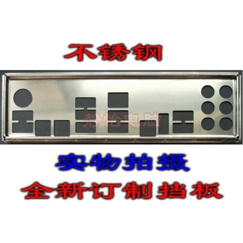Original IO I/O Shield BackPlate Blende Bracket For Asus R3G RAMPAGE III GENE