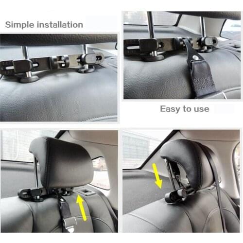 ISOFIX Latch Connector Car Accessories Interior Guide Bracket Holder Baby Child Safety Seat Belts Headrest Mount Interfaces