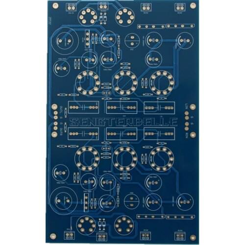 JP200 HiFi Tube Preamplifier PCB 12AX7B Vacuum Tube Pre-Amp Audio Bare Board