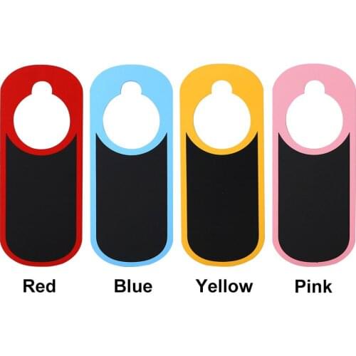 10pcs Door Hanging Blackboard Double-sided Do Not Disturb Hanging Sign used for Home Bar Cafe Restaurant etc
