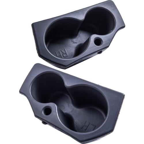 2pcs Front Driver Passenger Side Door Panel Cup Holder Fits for Dodge for Ram 1500 09-18