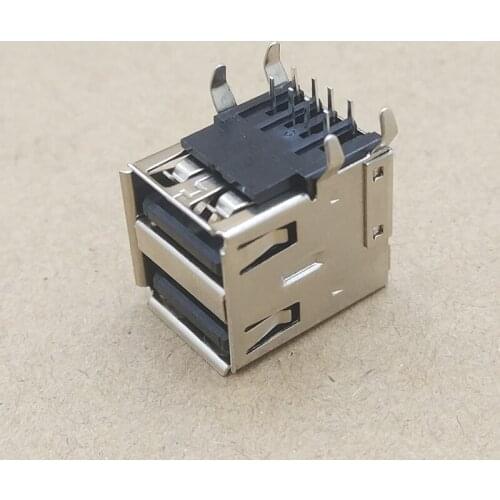 5Pcs Dual USB 8 Pin Type-A Female Socket USB Connector DIY