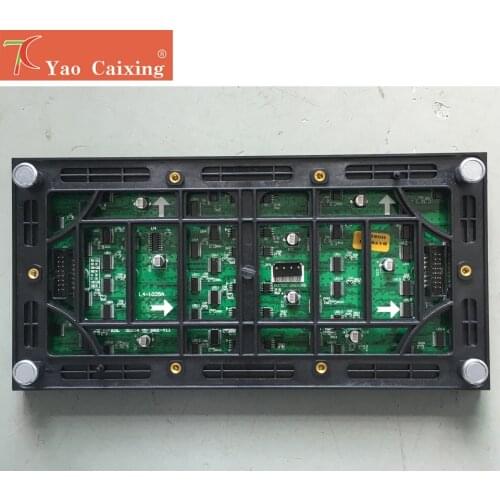 Ali express P4 outdoor full color panel 256x128mm led display digit sign board