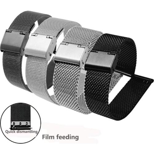 Fit Amazfit Stratos Smart Watch 2/2s Milanese watch strap 20mm 22mm mesh belt casual style bracelet mens wristband