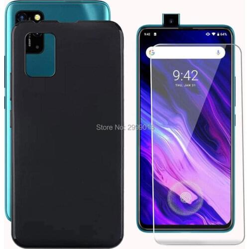 For UMIDIGI S5 Pro Case Cover + Screen Protector Tempered Glass Protective Film For UMIDIGI S5 Pro 6.39 inch