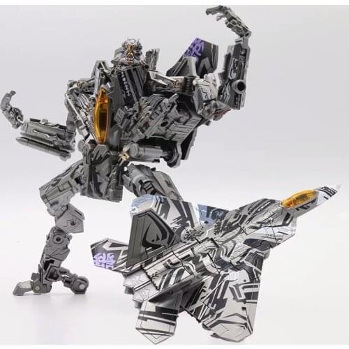 Black Mamba LS-04S Starscream Starscream Deformation Toy SS Amplified Model F16 Fighter action figure Boy collects toys
