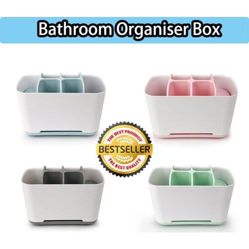 Toothbrush Toothpaste Holder Case Electric Toothbrush Shaving Makeup Brush Organizer Stand Bathroom Accessories