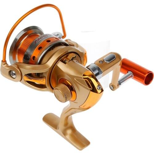 Metal Fishing Reels 12 Ball Bearing Left/Right High Speed Spining Fishing Reels Gear Ratio 5.5:1 Freshwater/Saltwater Fishing