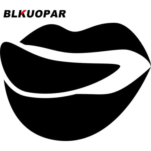BLKUOPAR for Mouth Car Stickers Creative Decals Motorcycle Helmet Skateboard Waterproof Occlusion Scratch Campervan Decor