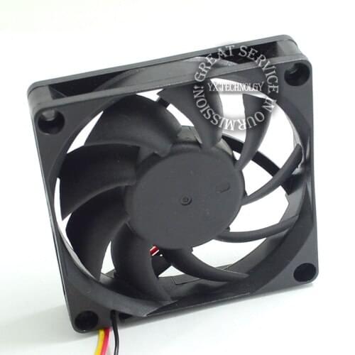 New YY7015H12S 70mm Quiet 3-wire 12V 0.18A CPU heatsink cooling fan 70*70*15mm