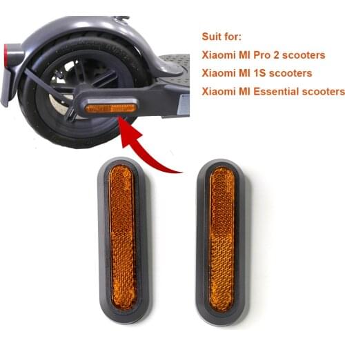 Ridefixing 2pcs Rear Wheel Plastic Cover for Xiaomi Pro 2 and 1S /Essential Electric Scooter Spare Parts