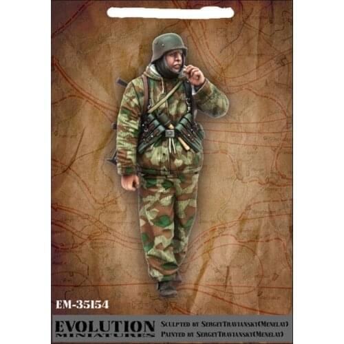 1/35 soldier Resin Figure soldiers GK Uncoated No colour, World War II military theme