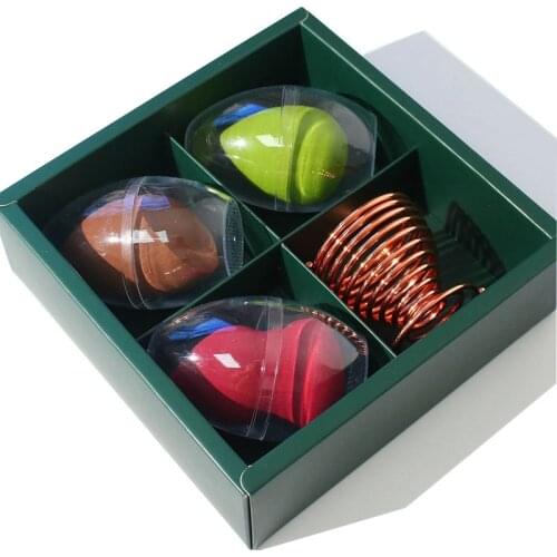 Lucky-Girls 2021 3pcs/pack High Quality Makeup Puff Set Gourd Shape Makeup Egg Konjac Sponge Smoothie dropshipping