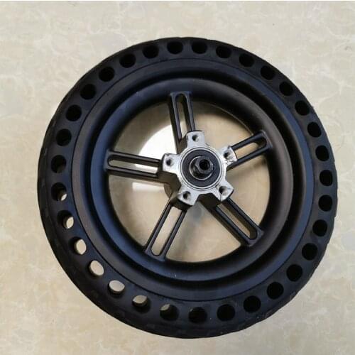 Rear Wheel 8.5 Inch Damping Solid Tyres Non-Pneumatic Wheel Hub For Xiaomi Mijia M365 Electric Scooter Explosion-Proof Tire