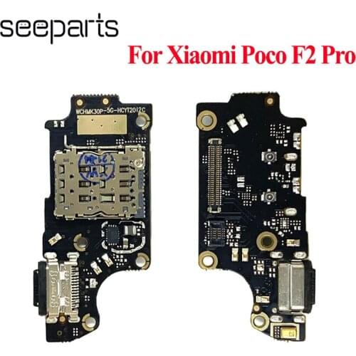 For Xiaomi Poco F2 Pro USB Charging Connector Charger Port Dock Plug Connector Board Poco F2 Pro Charging Port Cable