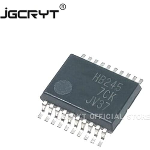 20Unids/lote Imported ultra-thin sn74a hct245pwr hb245tsop-20 bus transceiver can shoot directly