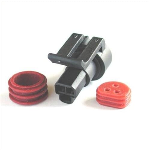 5set 12165287 car male Connector Terminal connectors auto socket female 3P connector automotive plug 1216219712052644 12059595