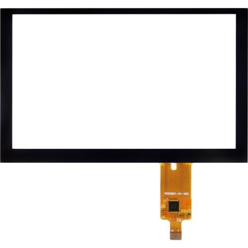 5 in Capacitive Touch Panel work for 800X480 16:9 LCD Screen AT050TN43 HSD050IDW1 VS050T-002A