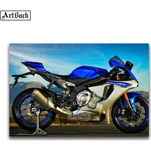 New Arrival diy 5d diamond painting "Motorcycle" pattern 3D full square Diamond Embroidery Mosaic Art Deco Gift