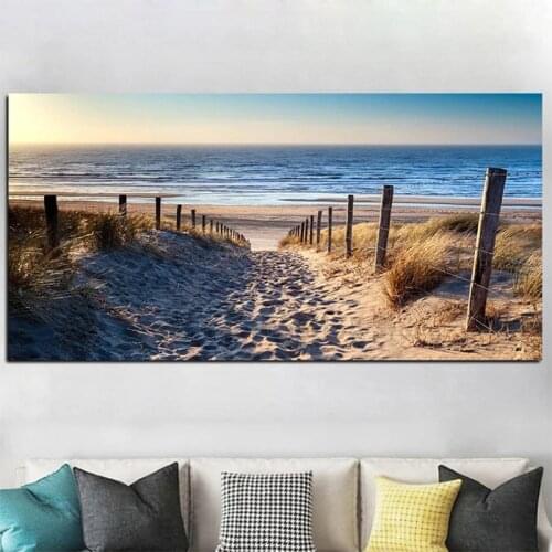 Diy Diamond Painting Hot selling home art sunset trail ocean Diamond Embroidery Full square/round drilling 5d Diamond GG3212