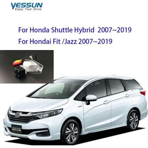 Yessun License plate rear camera For Honda Shuttle Hybrid 2007~2019 Car Rear View camera Parking Assistance