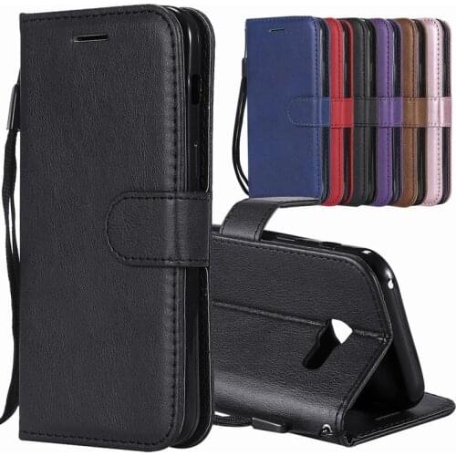 Phone Case For Samsung Galaxy A3 A5 2016 2017 A310 A320 A510 A520 A6 A8 Plus 2018 Leather Wallet Flip Book Cover Phone Coque