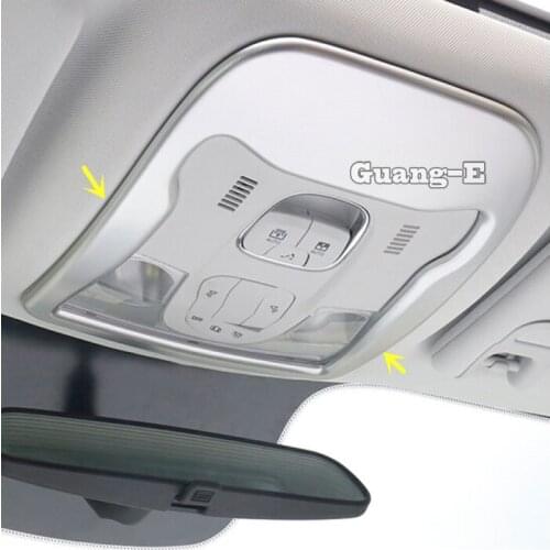 For Jeep Renegade 2016 2017 2018 2019 2020 Car Cover Detector Stick Front Head To Roof Read Reading Light Lamp Trim Moulding