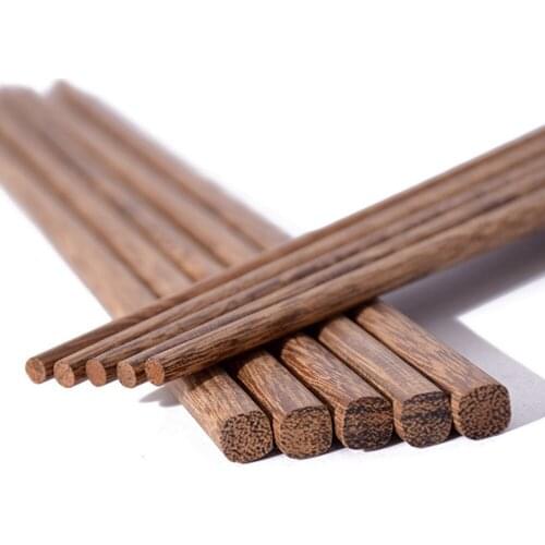 Chinese chopsticks Dinnerware for food nice Wood chopsticks Best gift for big family of 3 kids long chopsticks