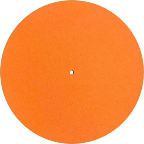 Turntable Mat Slipmat Audiophile 12'' in Platter Vinyl Record Players Anti-Vibr
