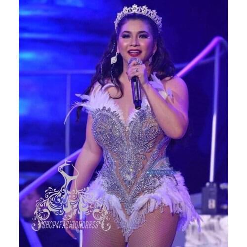 Fashion Beading Feather Short Cocktail Dresses See Thru Luxury Crystals Homecoming Dress Formal Event Gowns Robe De Soiree