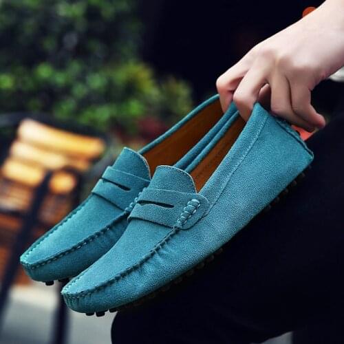 Fashion Loafers with Tassels Mens Comfort Driving Shoes Men Casual Leather Moccasins Big Size 48 49