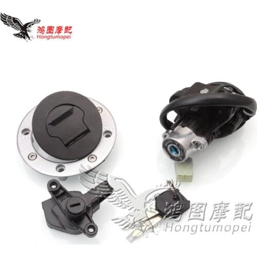 Motorcycle Ignition Switch Gas Cap Seat Key Lock Set For Suzuki GSF650 Bandit 2005-2012 GSF1200 2006