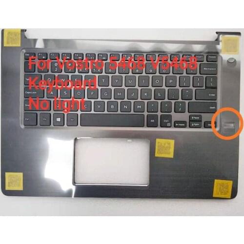 NEW Laptop Palmrest Upper Case Backlight Keyboard/Bottom Base For Dell Vostro 14 5468 V5468 0D9GDC 05Y5Y1 0PKR92 0PTGCR 06WRP4
