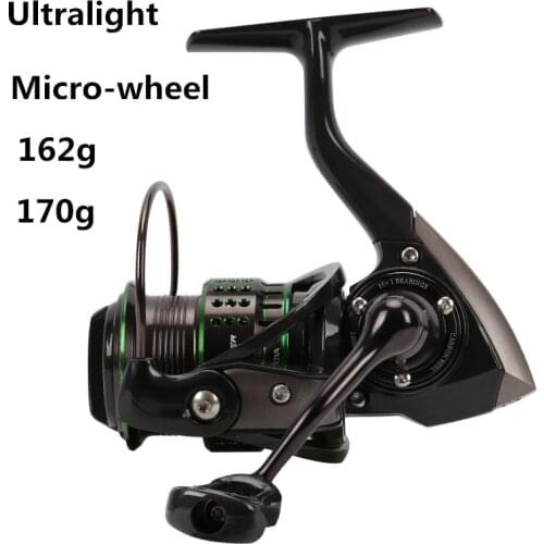 Bait wheel carbon road sub-spinning wheel 800/1000/1500/1500S micro-object wheel fishing wheel small bait wheel fishing wheel