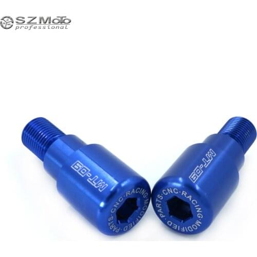 Handlebar Grips For YAMAHA MT09 MT-09 MT 09 2014-2018 Motorcycle Accessories Bar Ends Hand Grip plug Slider Caps End