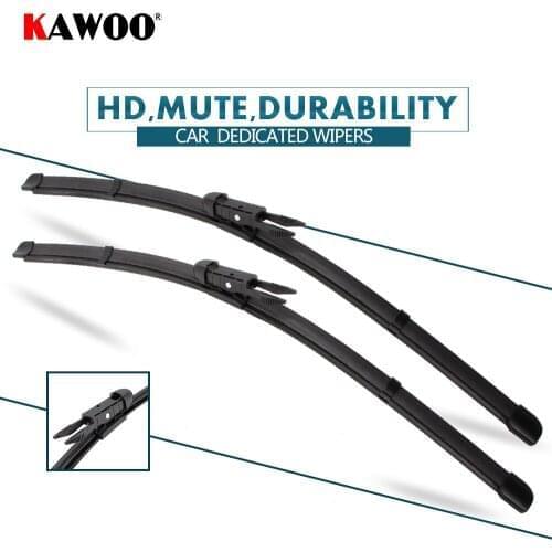 KAWOO 2pcs Car Wiper Blade 28"+26" For Mercedes-Benz Viano,(2007-)Auto Soft Rubber Windcreen Wiper Blade Car Accessories Styling