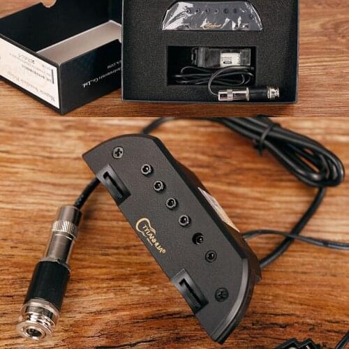 Skysonic T-902 T-903 Acoustic Guitar Pickup Magnetic + Microphone Dual Pickup
