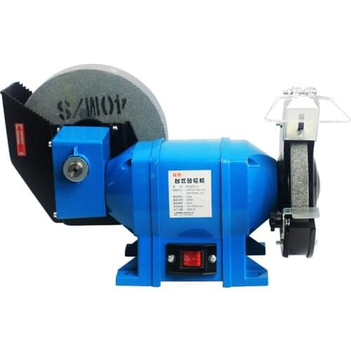 220V Electric bench grinder Tool Knife sharpener Dry wet grinding machine 6/8 inches 250W Y