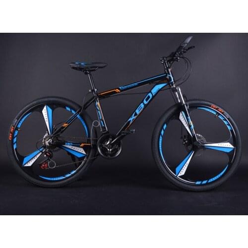 Bicycle Aluminum Alloy Mountain Bike 26 Inch Speed Shift One Wheel Double Disc Brake Shock Absorber Men and Women