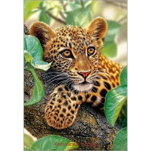 Needlework for embroidery DIY French DMC Color High Quality - Counted Cross Stitch Kits 14 ct Oil painting - Tree Hugger