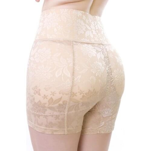 Women Shapers High-waisted Post-partum Tummy Pants Buttock Lift Slimming Underwear Fake Ass Body Shaping pants