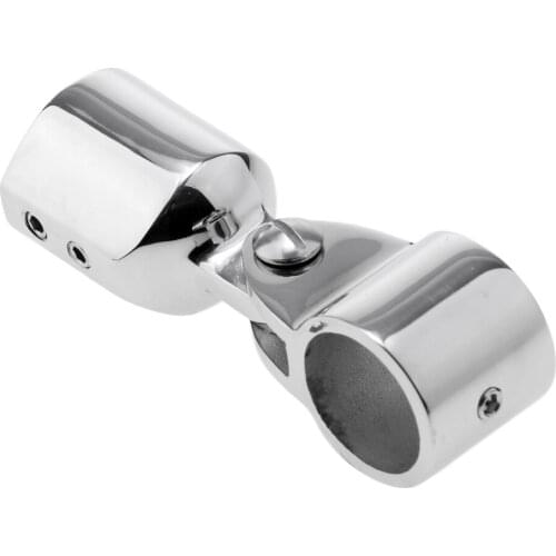 1Set Marine Bimini Fittings Top Cap Eye End Deck Hinge 316 Stainless Steel -25mm/1inch