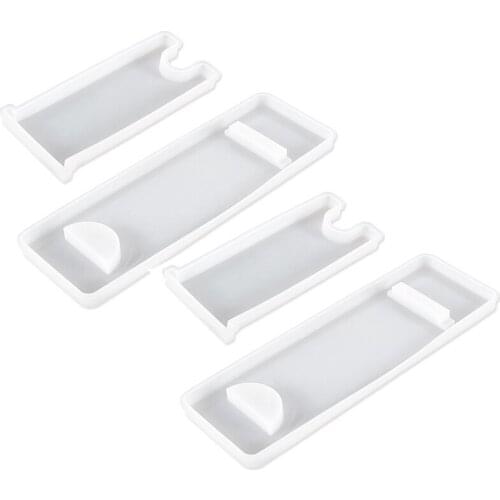 Wine Bottle Rack Tray DIY Epoxy Resin Mold Rectangle Shaped Wine Holder Silicone Mould Rack Epoxy Mold 2 Pack