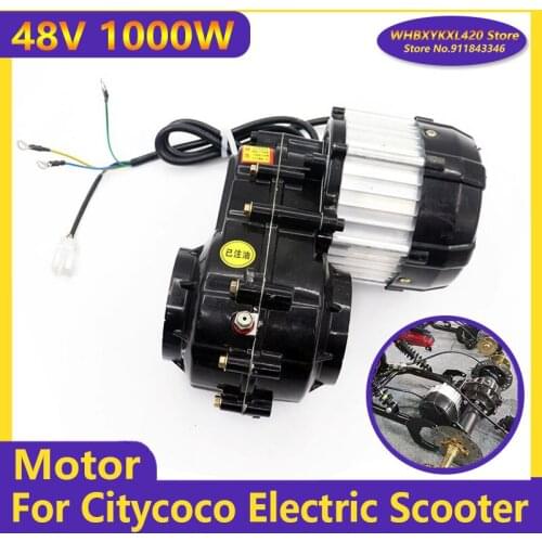 48V 1000W Motor Refitting Electric Three Wheel 16 Teeth Rear Axle for Small Citycoco Electric Scooter Accessories Parts