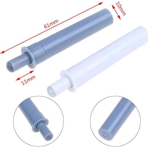 5 Pcs/lot Cabinet Catches White Damper Buffers For Door Stop Kitchen Cupboard Quiet Drawer Soft Close Furniture Hardware
