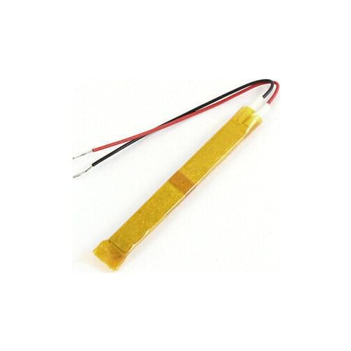 Aluminum PTC Heater Thermostatic Heat for Hot Melt Glue Gun 70 x 8 x 3mm AC220V 80 Celsius