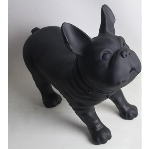 Black French Bulldog Dog Mannequin Sale For Pet Shop Display