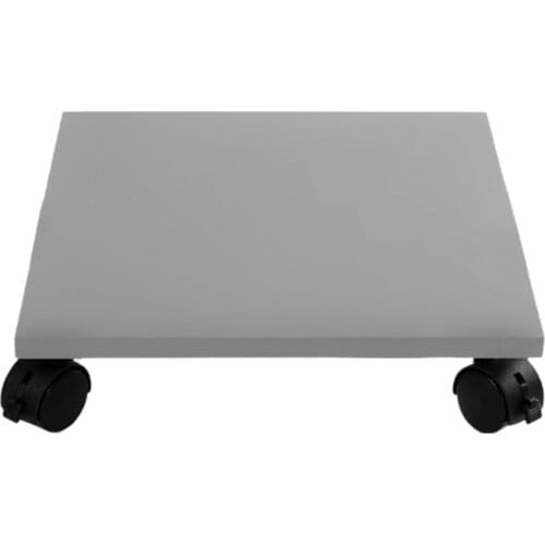 Flower Pot Flowerpot Holder Movable Plastic Borderless Design Square Aluminum-plastic Pulley Universal Wheel Removable Tray