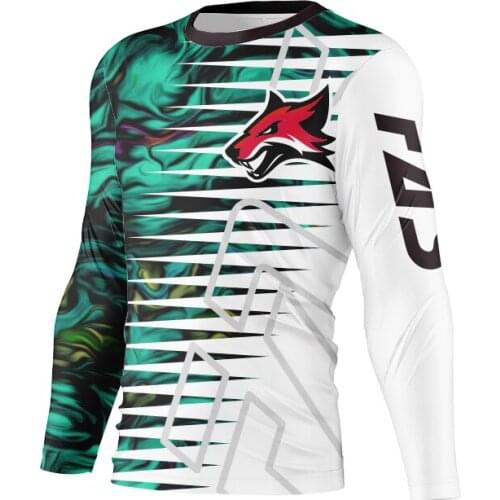 Motocross jersey mtb downhill jeresy fxr cycling mountain bike maillot ciclismo hombre quick dry jersey racing