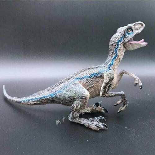 NEW hot 22cmx5cmx9cm Blue Velociraptor Jurassic World Fallen Kingdom Jurassic Park 5 action figure toys Christmas gift zlj2